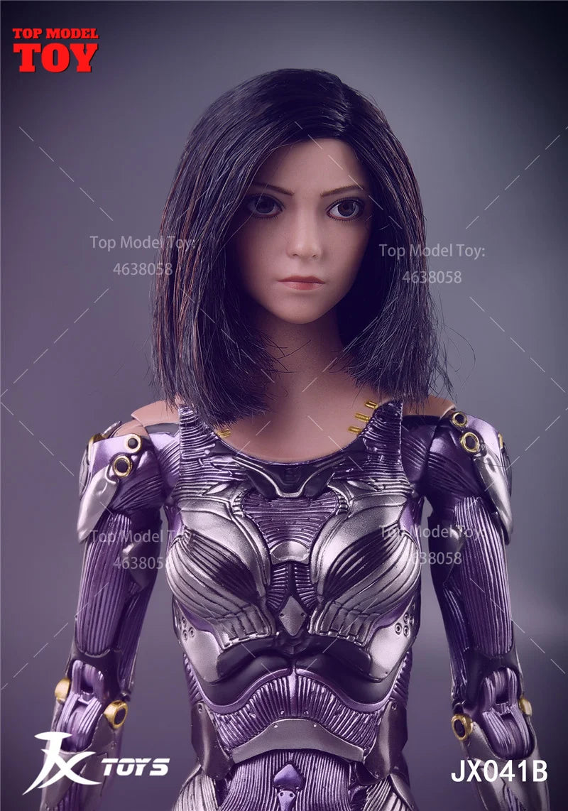 Alita Battle Angel Female Cyborg 1/6 Resin Bust Figure Kit - 1/6 resin model view 3