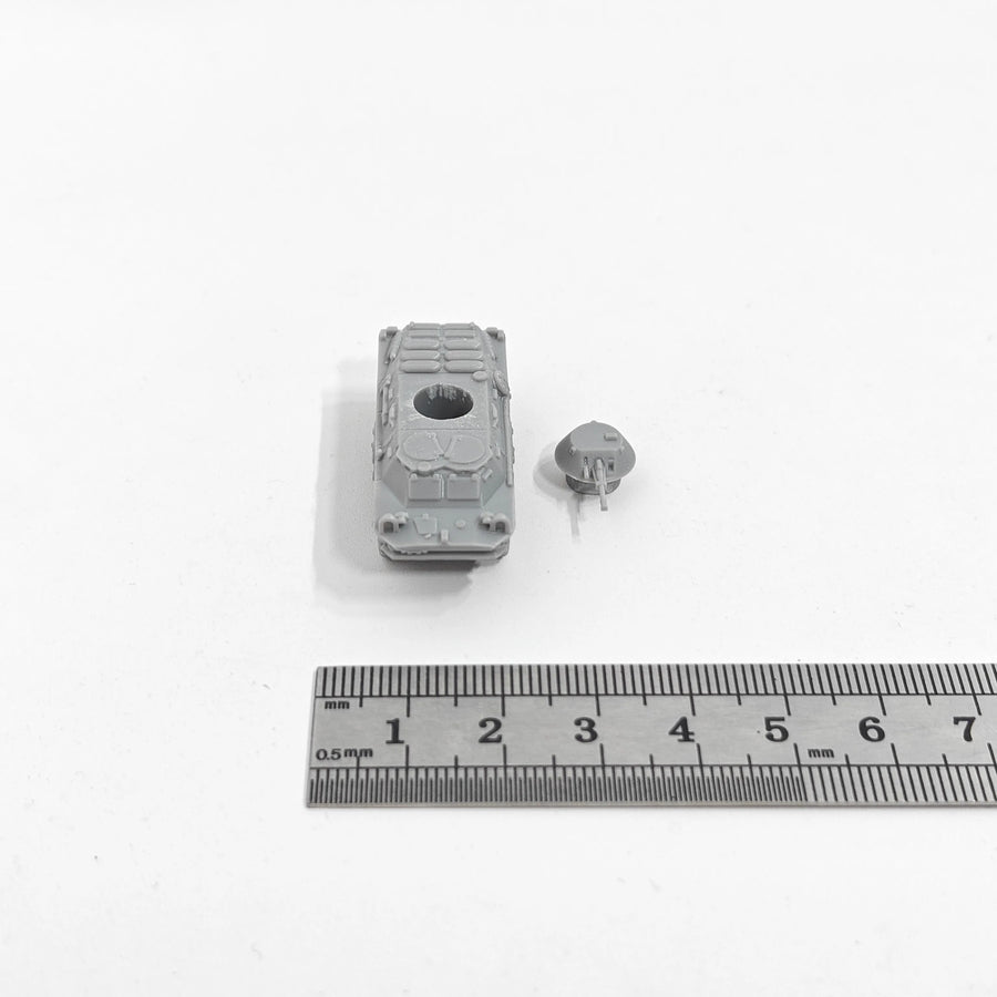 WWII Soviet BRDM-2 Armored Vehicle 1/144 Scale Resin Model Kit - 1/144 resin model view 2
