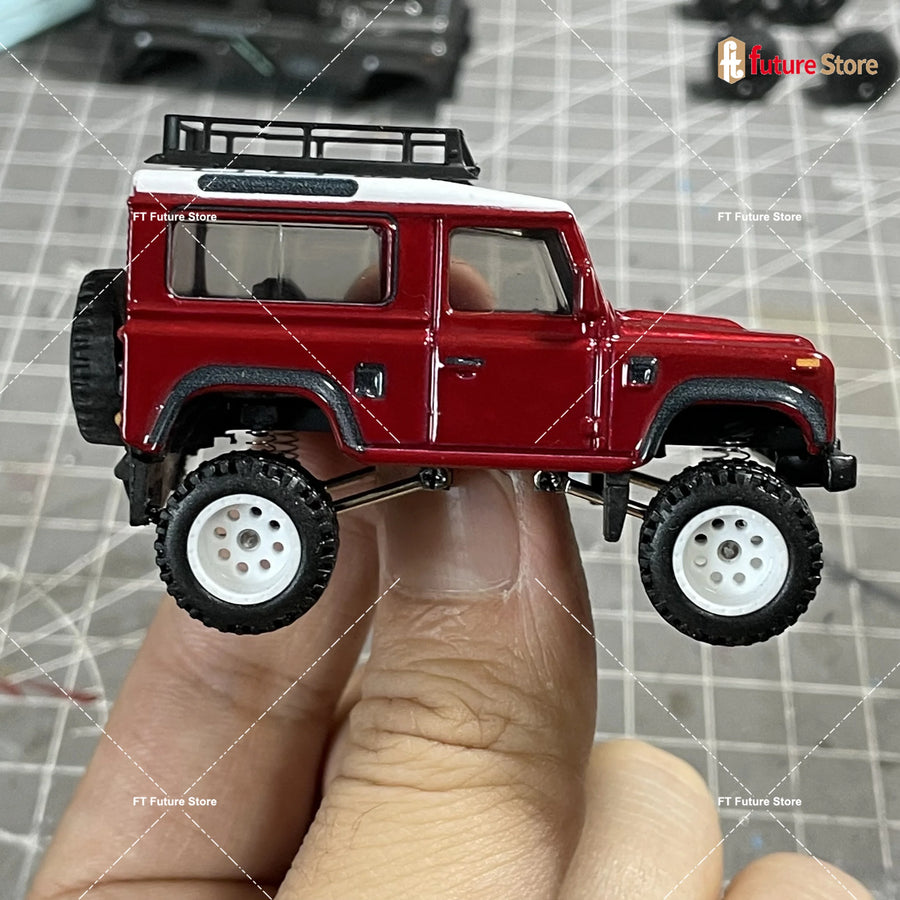 1/64 Scale Land Rover Defender with Roof Tent Resin Model Kit - 1/64 resin model view 2