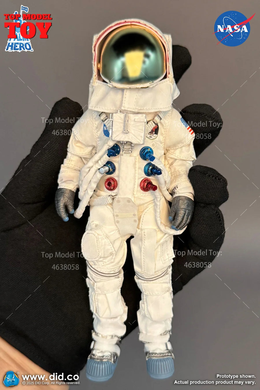 Apollo Moon Mission Astronaut 3-Figure Set 1/12 Resin Diorama - 1/12 resin model view 6