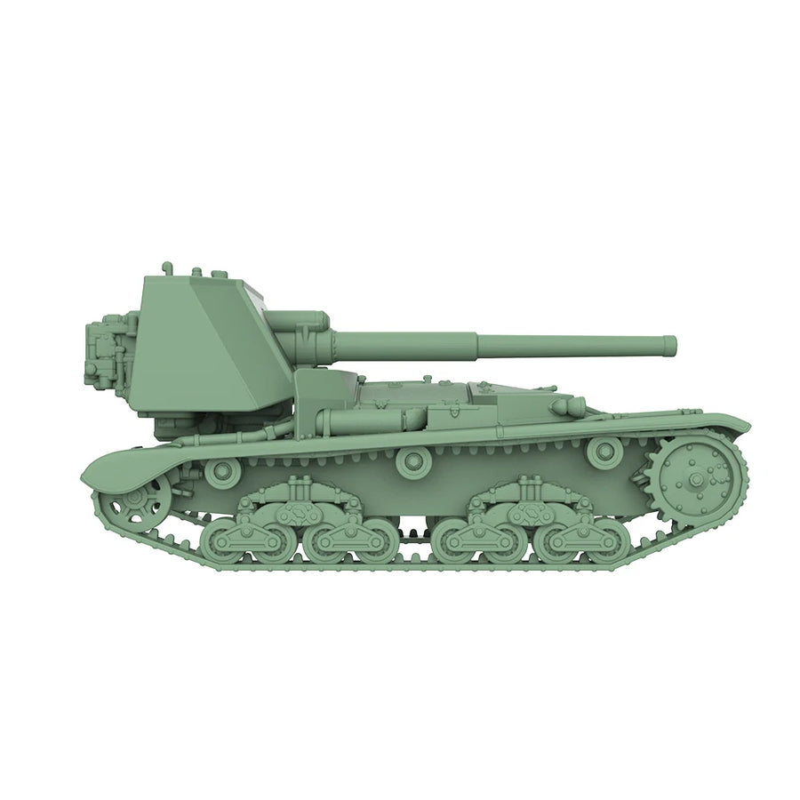 Italian M41M Self-Propelled Gun 1/220 Resin Model Kit - 1/220 resin model view 3