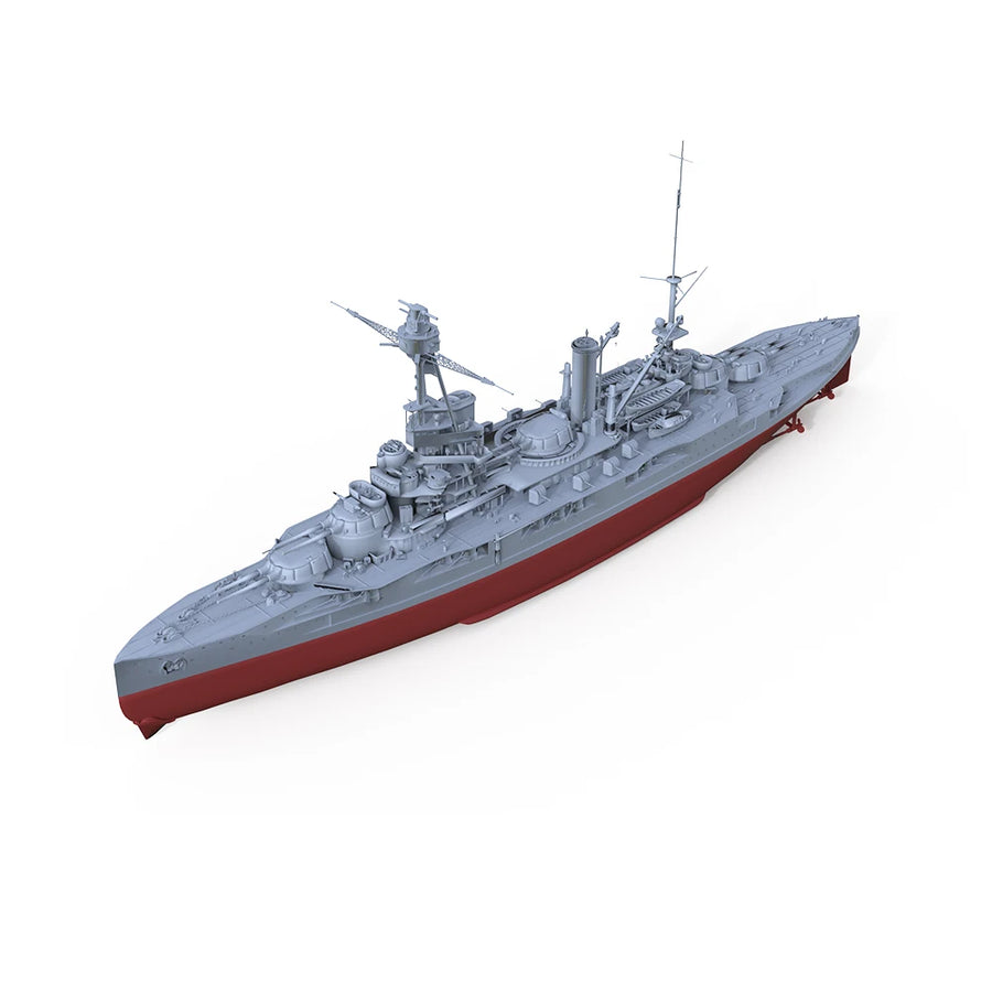 French Bretagne Battleship 1/700 Resin Model Kit - 1/700 resin model view 3