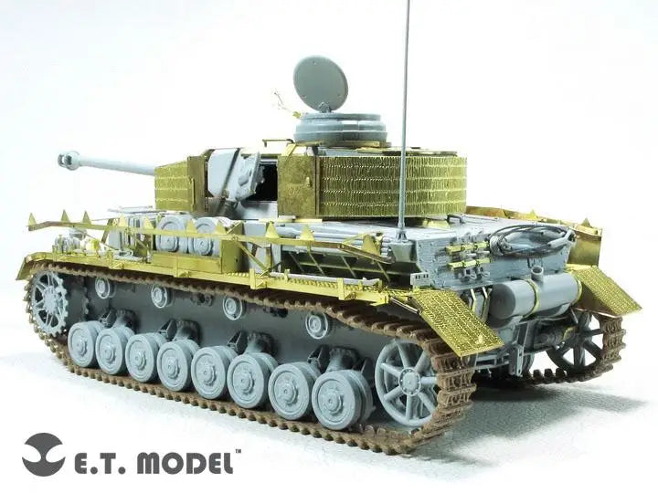 WWII German Panzer IV Ausf.H Mid Version 1/35 Resin Detail Kit - 1/35 resin model view 3