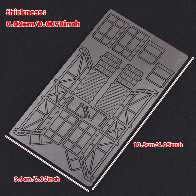 Aircraft Ground Crew Ladders Set 1:72 Resin Model Kit - 1/72 resin model view 2