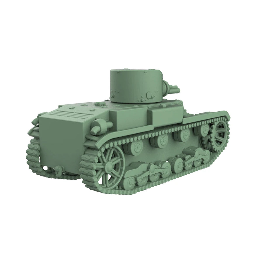 US M4 Sherman T1E6 Light Tank 1/48 Resin Model Kit - 1/48 resin model view 2