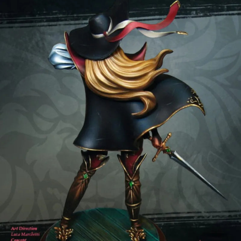 Female Corsair Pirate Captain 1/24 Resin Figure Kit - 1/24 resin model view 3