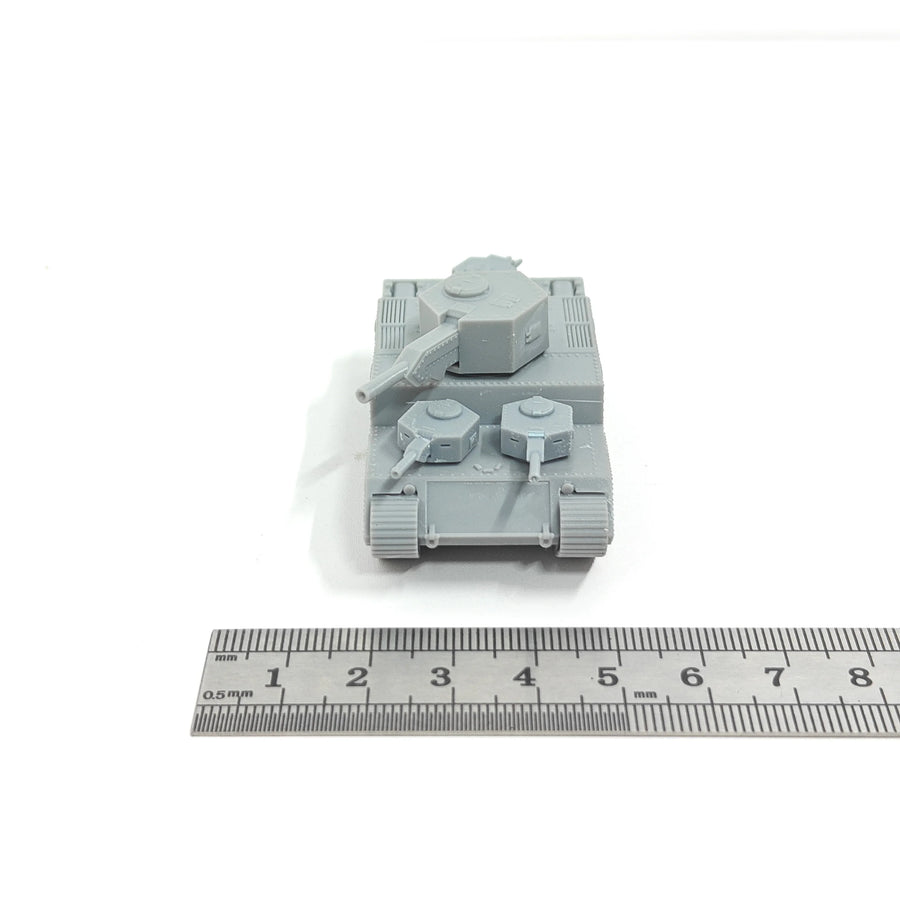 Type 120 O-I Super-Heavy Tank 1/144 Scale Resin Model Kit - 1/144 resin model view 4