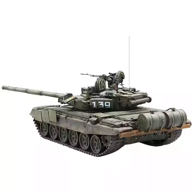 Russian T-90A & Uran-9 Combat Vehicles 1/35 Resin Model Kit Set - 1/35 resin model view 5