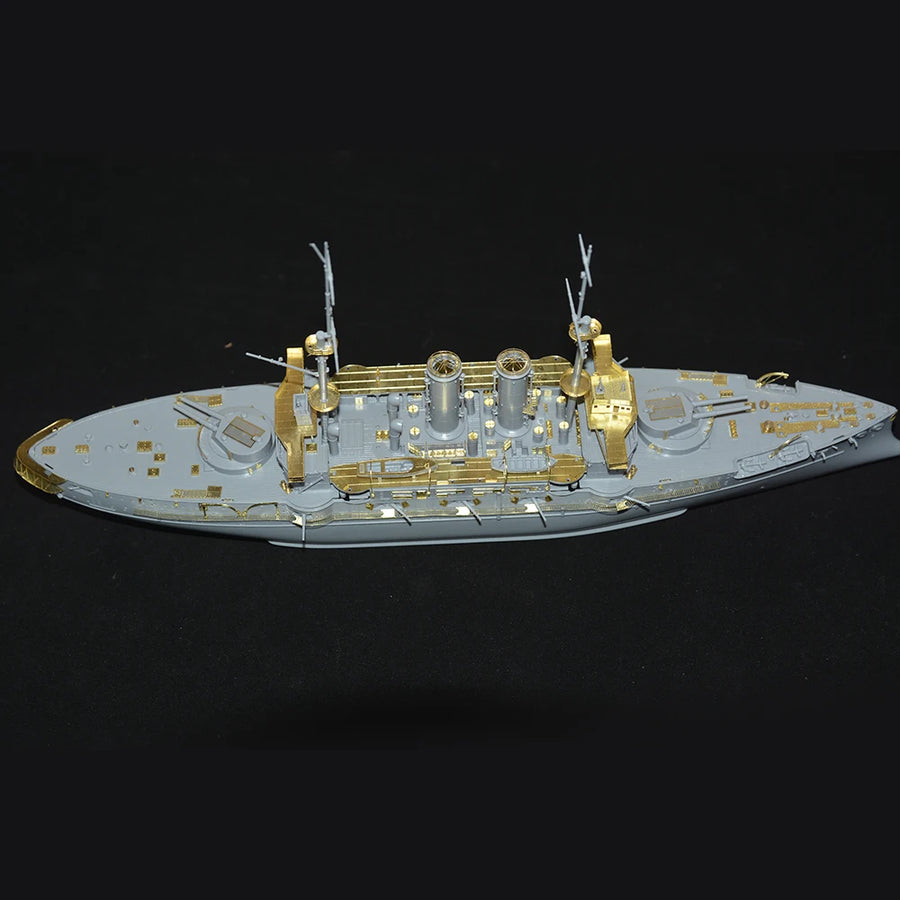Japanese Navy Mikasa Battleship 1/350 Resin Model Kit - 1/350 resin model view 2