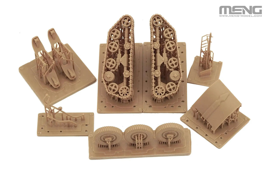 WWII German Kübelwagen Winter Snow Halftrack Conversion 1/35 Resin Vehicle Kit - resin model view 3