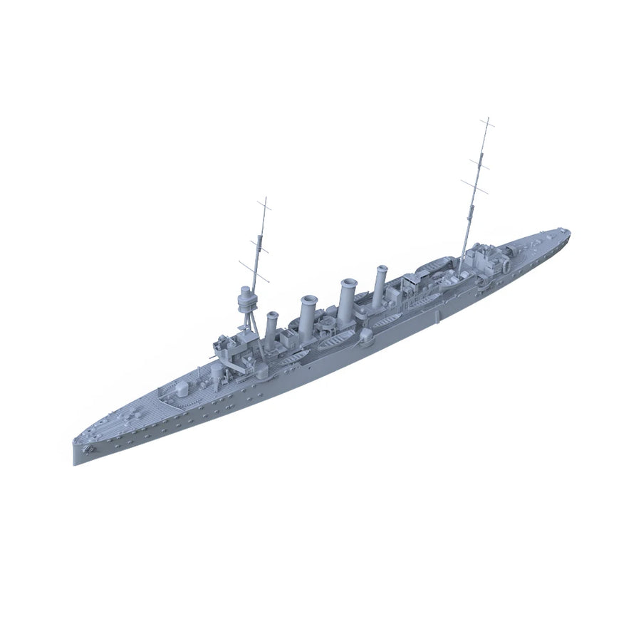 HMS Weymouth Class Light Cruiser 1/700 Resin Model Kit - 1/700 resin model view 2