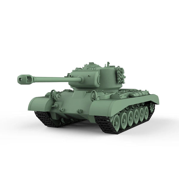 WWII US M26 Pershing Heavy Tank 1/35 Resin Vehicle Kit