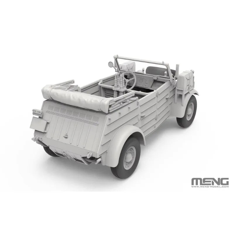 German Kübelwagen Type 82 North Africa 1/35 Resin Model Kit - 1/35 resin model view 4